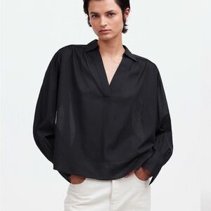 Black Women's Blouse
